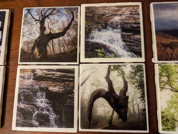 Trees and Waterfall Set